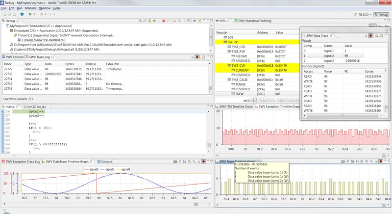  ٍIDE قدیمی‌تر شرکت STMicroelectronics با نام Atollic TrueStudio. 