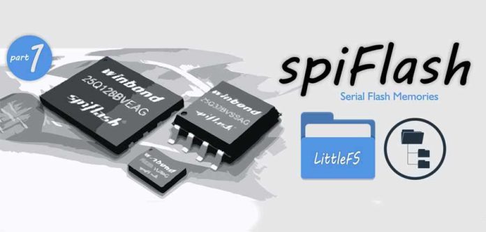 کار با ایسی های حافظه (spi flash) در STM32 با littleFS (بخش اول)