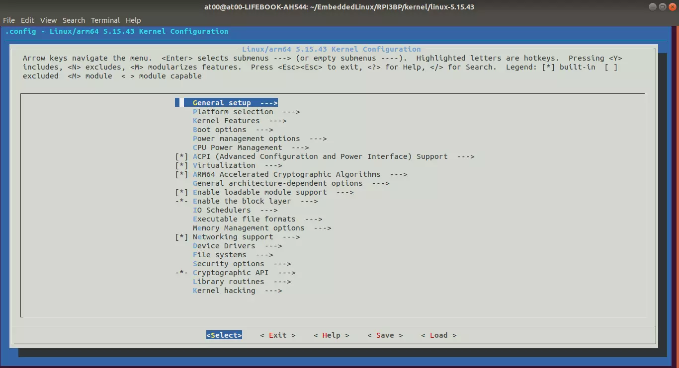 kernel_menuconfig